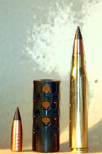 Lutz Möller 8 mm hdp Bremse, 8x68S Munition